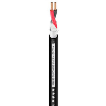Adam Hall Cables K4 LS 240 - Speaker Cable 2 x 4.0 mmý black