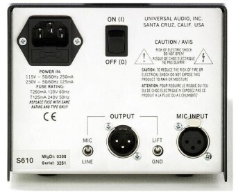 Universal Audio Solo 610 B-Stock Universal Audio Solo 610 B-Stock Фото 6