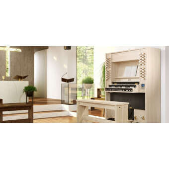 Viscount Organs DOMUS P45 Dark Oak Lam. with TP8LW Фото 2