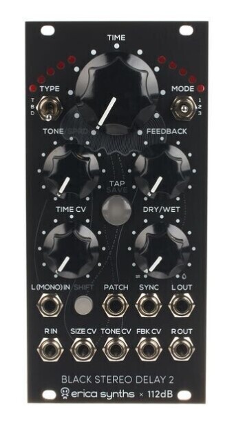 Erica Synths Black Stereo Delay2 Фото 7