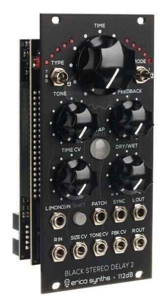 Erica Synths Black Stereo Delay2 Фото 6