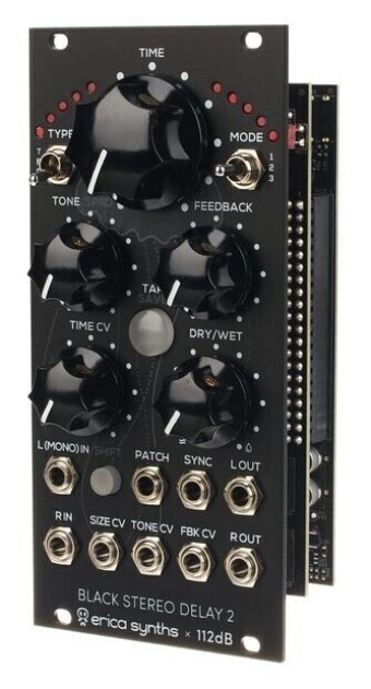 Erica Synths Black Stereo Delay2