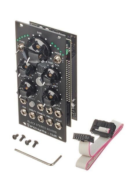 鍵盤楽器 erica synths BLACK STEREO REVERB Black Stereo Reverb - Erica Synths