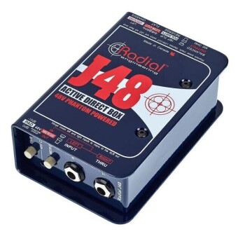 Radial J48 1-channel Active 48v Direct Box