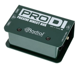 Radial ProDI 1-channel Passive Instrument Direct Box