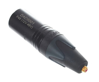 DPA Adapter: MicroDot to 3-pin XLR with Belt Clip DAD6001-BC