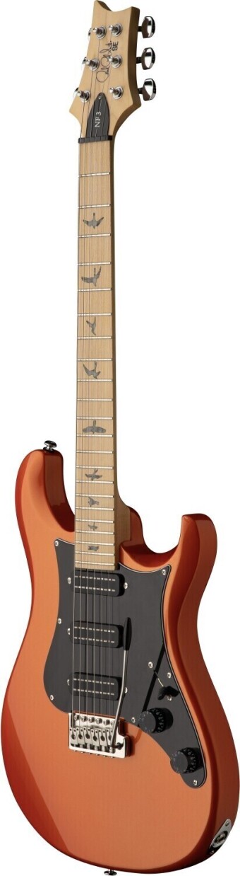 PRS SE NF3 Metallic Orange - Maple Fretboard Фото 3