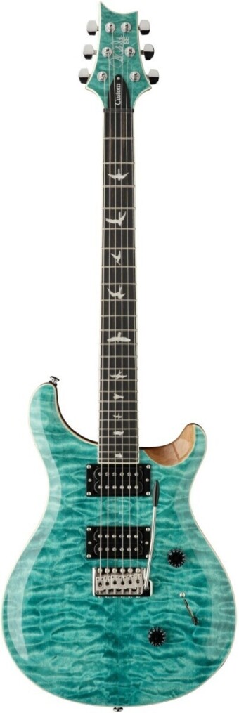 PRS SE Custom 24 Quilt Turquoise