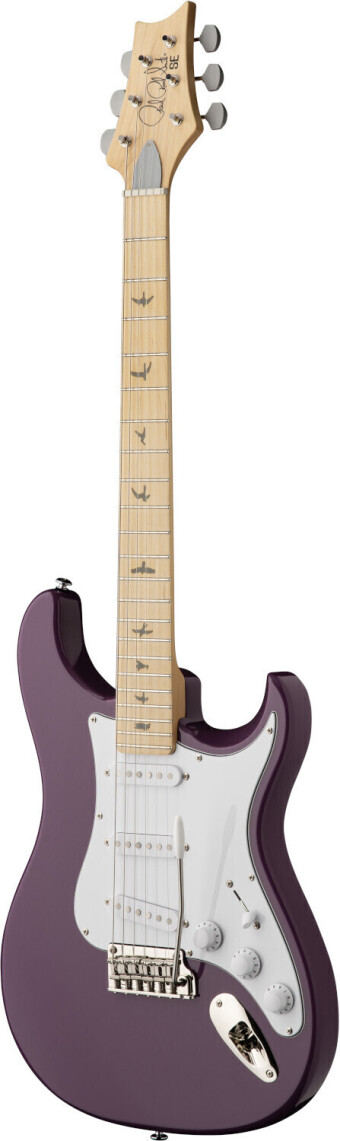 PRS SE Silver Sky Maple - Summit Purple Фото 3