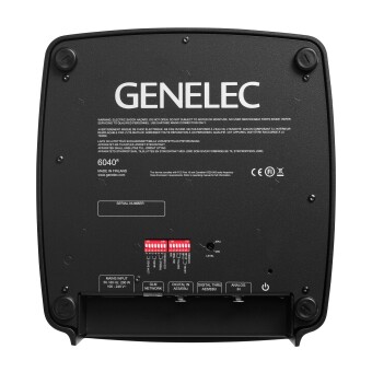 GENELEC 6040BRMw Speaker 6040R black finish with white grilles Фото 7