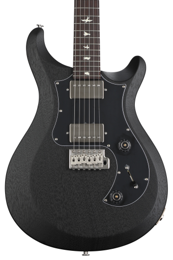 PRS S2 Standard 24 Satin Charcoal Birds Inlays Made in USA