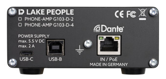 Lake People Phone-Amp G103-D4 Dante Фото 6