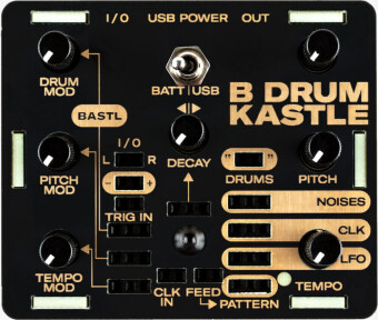 Bastl Instruments KASTLE DRUM Фото 3