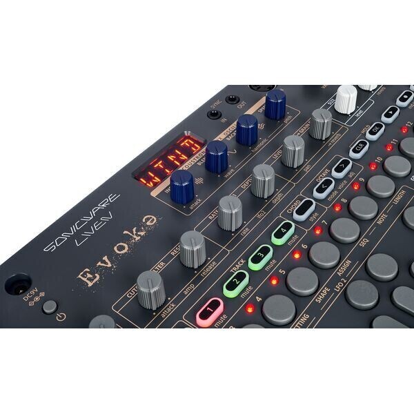 Sonicware Liven Evoke - Boîte à Musique Ambient, Générateur De Sons Acoustroniques, Séquenceur 4 Pistes