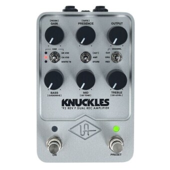 UNIVERSAL AUDIO UAFX Knuckles 92 Rev F Dual Rec Amplifier Фото 8