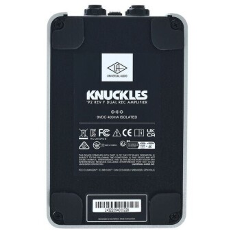 UNIVERSAL AUDIO UAFX Knuckles 92 Rev F Dual Rec Amplifier Фото 2