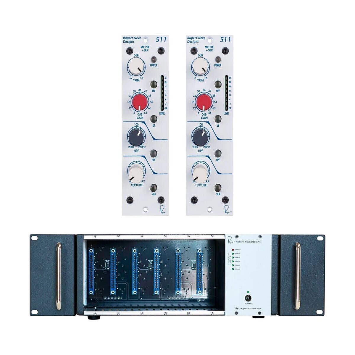 Rupert Neve Designs The Stereo Tracking Bundle (R6 Rack + 511 + 511 ...