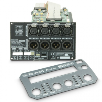 Ram Audio DSP 44 S - DSP Module for S Series 4-Channel Professional Power Amplifiers